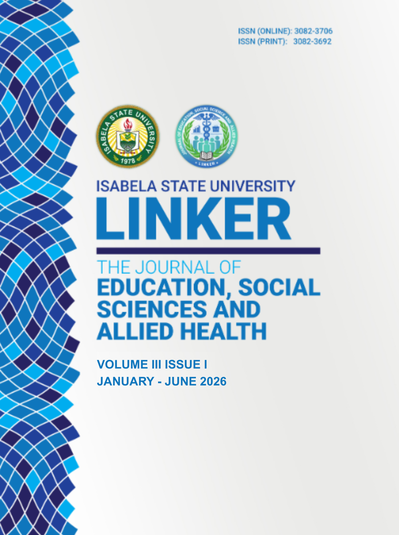 					View Vol. 3 No. 1 (2026):  Isabela State University Linker:  Journal of Education, Social Sciences, and Allied Health, January - June 2026
				